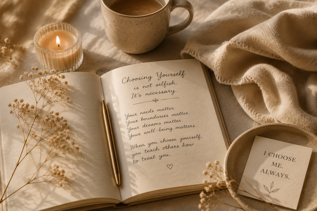 Choosing Yourself — Without Guilt Or Shame